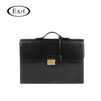 

Korean New Men Briefcase High Quality PU Leather Shoulder Bag Laptop Handbag With Magnetic Buckle Male Business Bag 2019 Hot