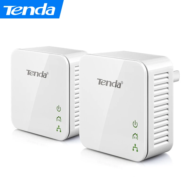 1 пара Tenda P202 200 Мбит/с сетевой Ethernet адаптер PLC Адаптер Беспроводной партнер WiFi