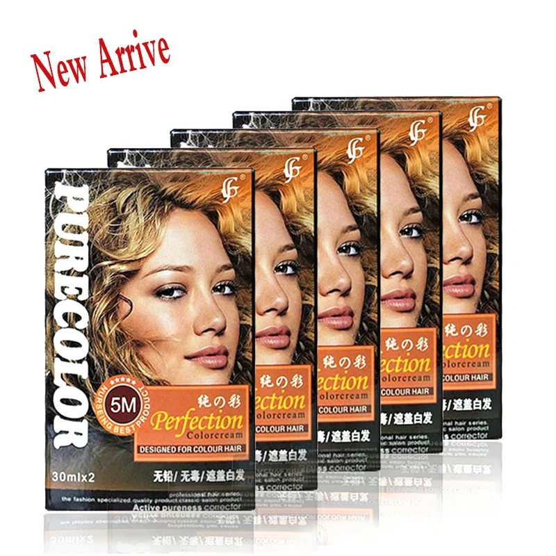 Factory Direct Sales Cream Purple Hair Dye Gray Permanent Pastel Herbal