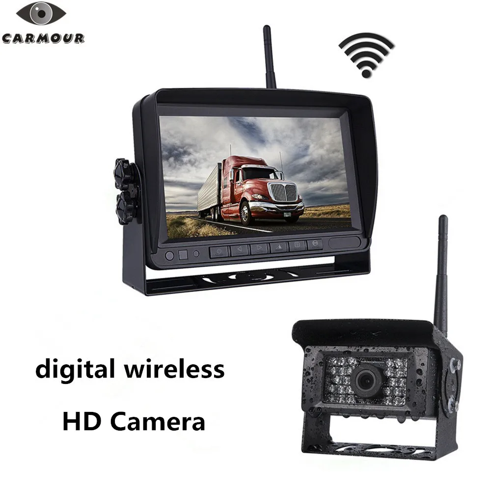 Us 152 6 17 Off Carmour Digital Wireless Backup Camera System Kit Ip69 Waterproof Hd Rear View 7