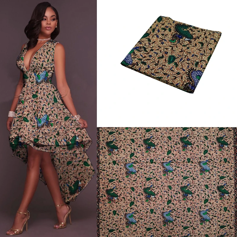 

ankara african wax prints fabric super wax hollandais real dutch wax Nigeria wax dress material 100% cotton new design