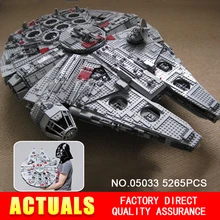 LEPIN 05033 5265Pcs Star Wars Ultimate Collector’s Millennium Falcon Model Building Kit Blocks Bricks Toy Gift Compatible 10179