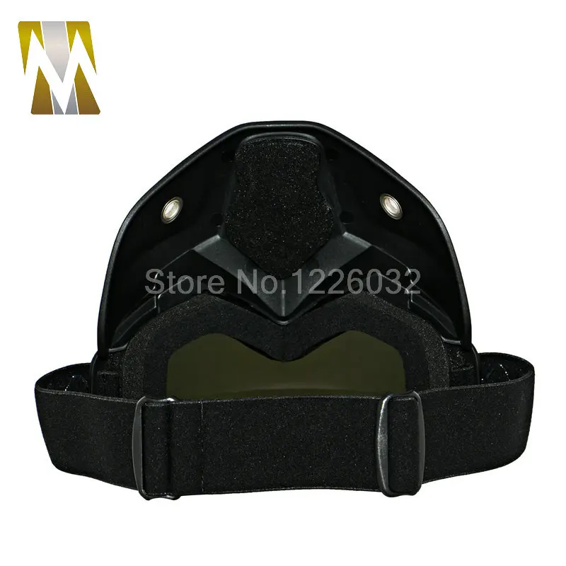 Защитные очки для мотокросса, пылезащитный респиратор со съемным мотоциклетным фильтром Oculos Gafas и ртом для открытого лица, винтажные шлемы