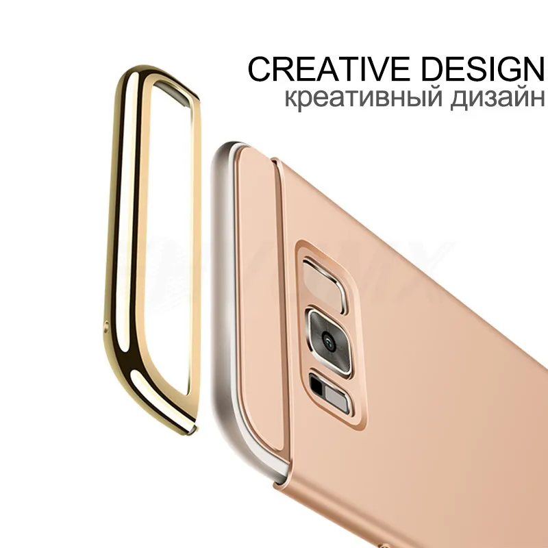 Shockproof Hard Phone Case For Samsung Galaxy A3 A5 A7 J3 J5 J7 2016 2017 S7 Edge S8 S9 A8 Plus 2018 Back Cover Protection Case