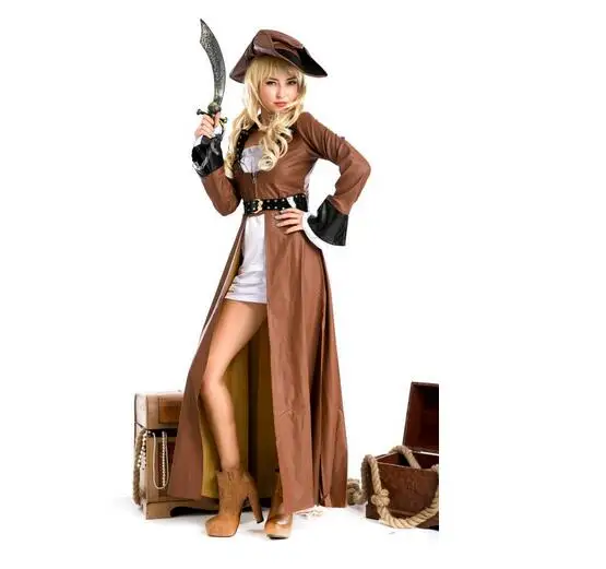 Платье для косплея пирата костюм взрослых на Хэллоуин и косплея|pirate cosplay|cosplay