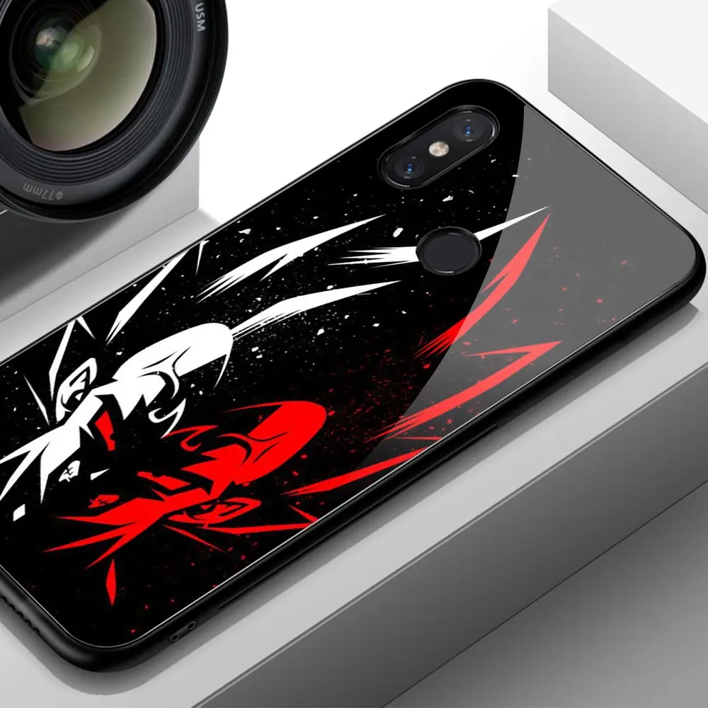 Чехол для Xiaomi mi 8 se, закаленное стекло, жесткая задняя крышка Dragon Ball Z, чехол для телефона для Xiaomi mi 6 8 9 SE lite mi x 2 2s3 max 3 - Цвет: 02201