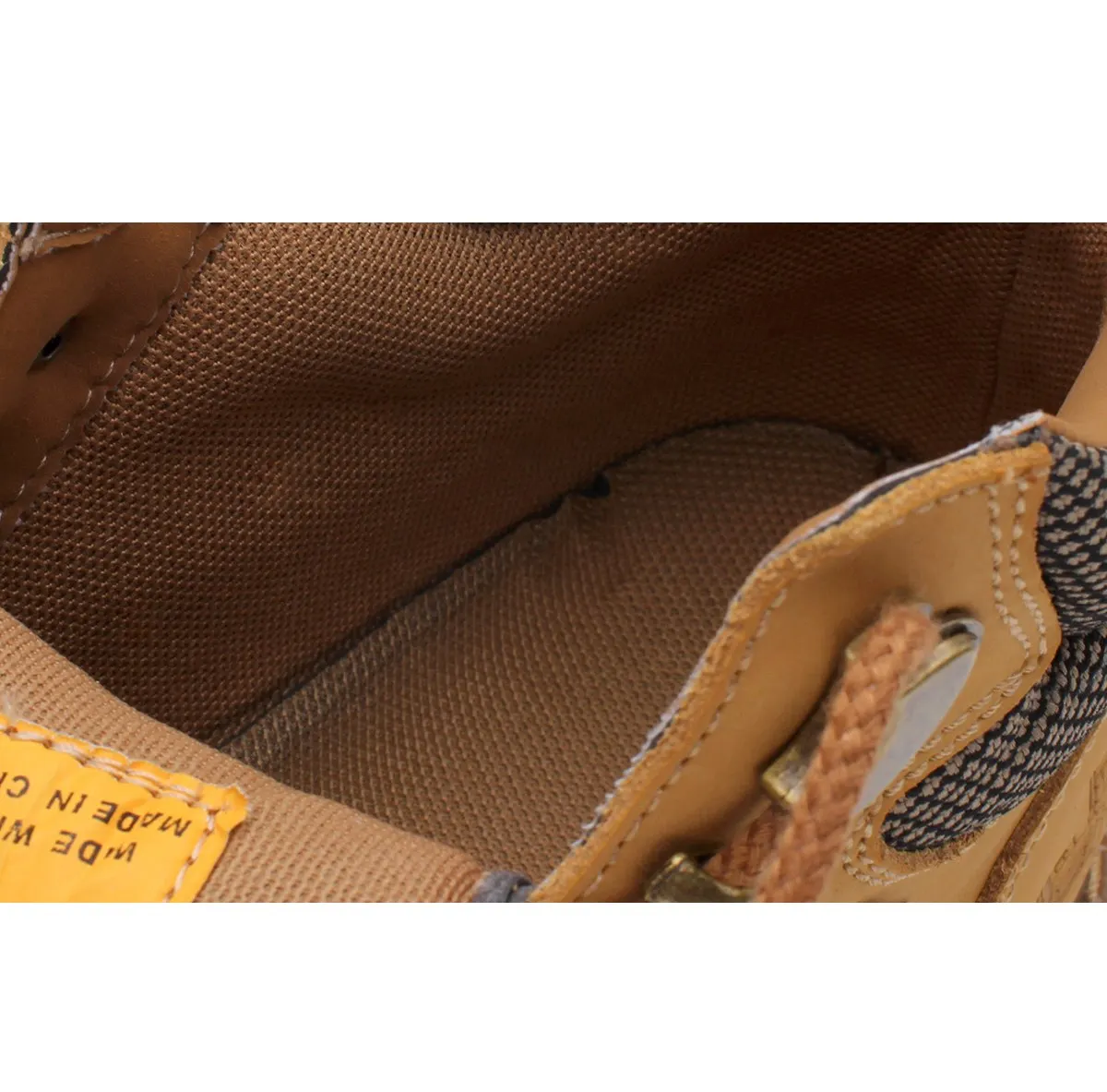 Нестираемая рабочая обувь, защитные ботинки, защитная обувь для мужчин, золотисто-желтая рабочая обувь для мужчин, противоскользящие мужские дезерты