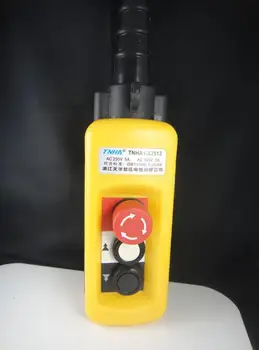 

2 Speed Hoist Crane 2 Pushbutton Pendant Control Station