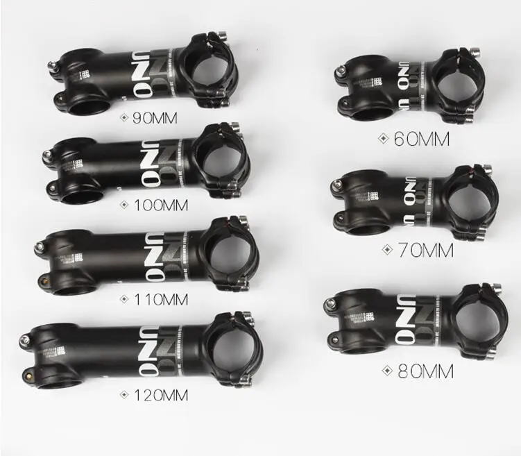 17° 31.8mm 60-130mm Bike Handlebar Stems MTB Road Bicycle 6061 Aluminum Alloy