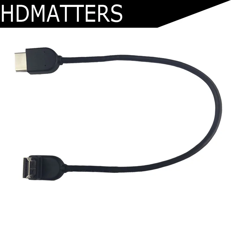 

4K 60HZ HDMI 2.0 cable angled 90 degree angle HDMI cable male to male Ultra thin triple-shielded up to 4KX2K/60HZ
