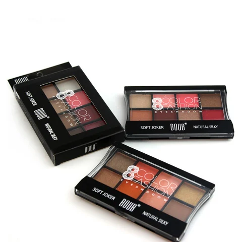 1set 8color Women Sex Beauty Cosmetics Waterproof Eye Shadow Makeup