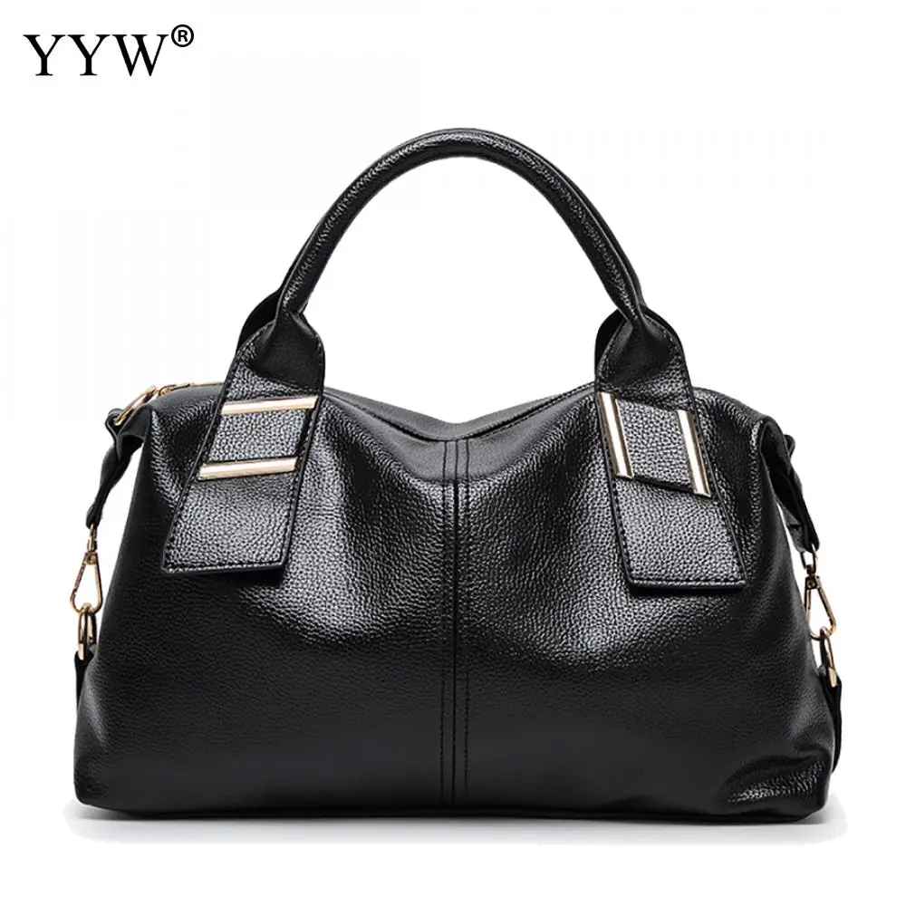 2018 مصمم خمر Crossbody حقيبة للنساء أسود سعة كبيرة التسوق حقائب سيدة الأزرق رمادي الأعلى مقبض حقيبة الكتف أكياس