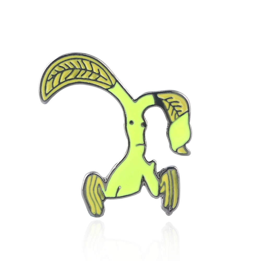 

Bowtruckle Enamel Pins Brooch Movie HP Hogwarts School Badge Brooches Lapel pin Jewelry