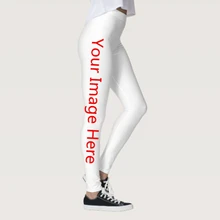 Качественные женские мягкие леггинсы, персональные леггинсы с 3D принтом, Эластичные Обтягивающие Леггинсы с эффектом пуш-ап для фитнеса, забавные брюки, Прямая поставка