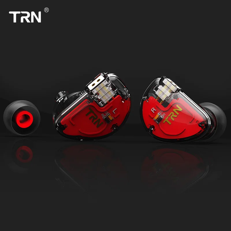 TRN V30 2BA+ 1DD гибридные наушники в ухо IEM HIFI Monito спортивные наушники 3 привода ушные вкладыши гарнитура 2Pin Съемная TRN V80 ZS10/ZSN - Цвет: Black no mic