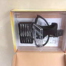 5 линз 1.0X до 3.5X профессиональный ювелирный светодиодный лупа очки лупа# 9892b