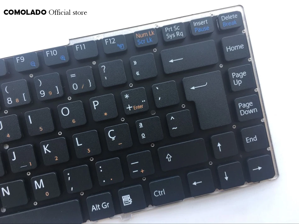 PO Portugal Keyboard for Sony Vaio VGN-FW VGN FW Series black Laptop keyboard PO Layout (2)