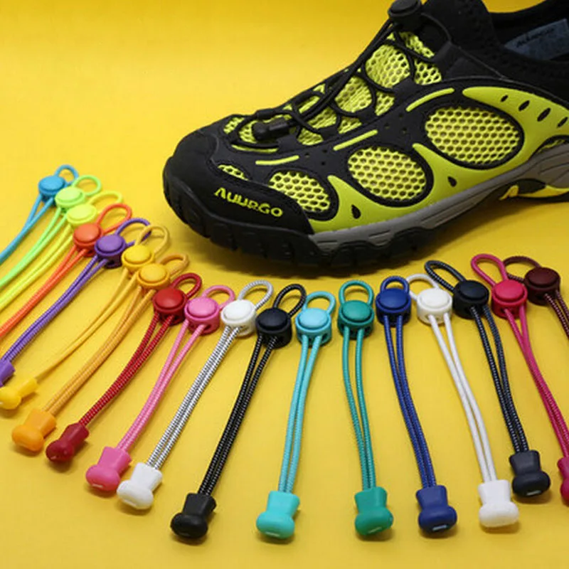 JUP 1 Pair Round Colored Shoe Laces Men Women Children Fashion Elastic Rubber Adjustable Shoelaces Fashion Lazy Shoelace Strings JUP 1 Pair Round Colored Shoe Laces Men Women Children Fashion Elastic Rubber Adjustable Shoelaces Fashion Lazy Shoelace Strings