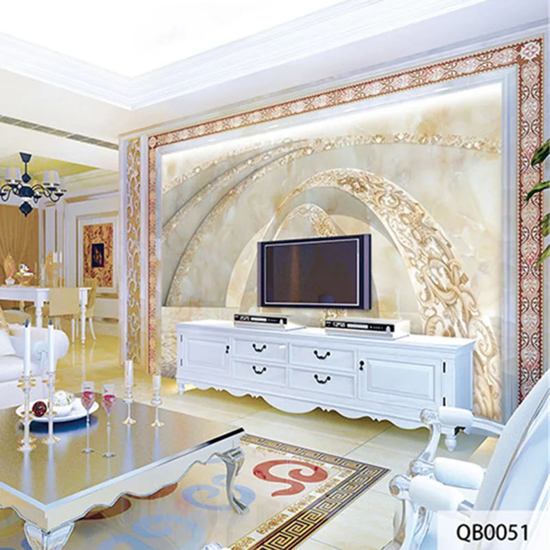 

Custom 3D Stereoscopic Print DIY Fabric &Textile Wallcoverings For Walls Wall Murals Matt Silk For Living Room Flowers Desktop