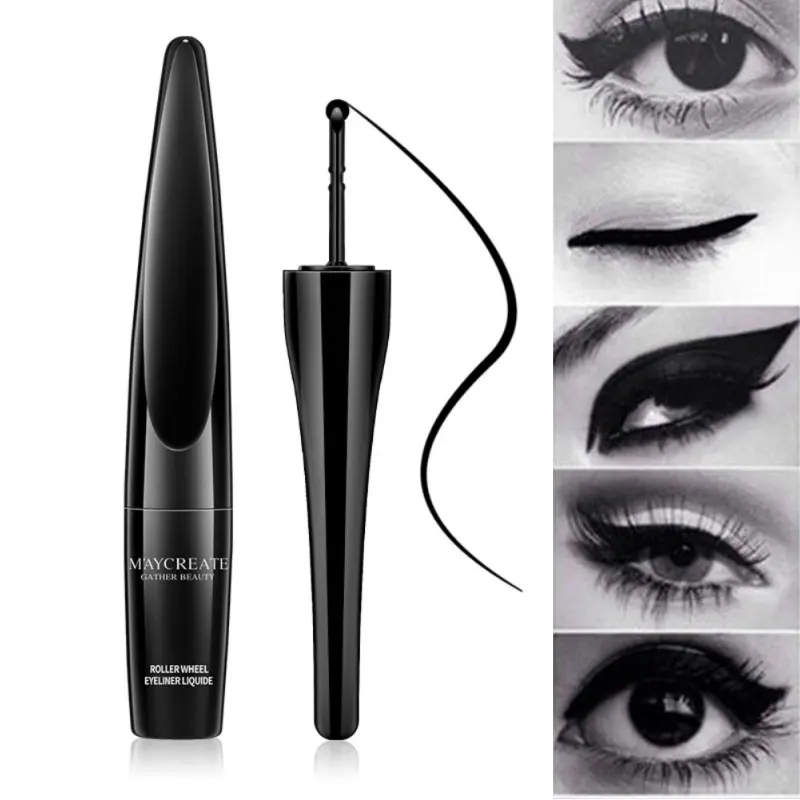 Brand New Lazy Eyeliner Roller Wheel Liquid Eyeliner Waterproof Eye
