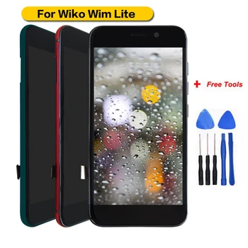 

For Wiko jerry Max LCD Display+Touch Screen Assembly 100% Tested with Frame for Wiko jerry Max Display Lcd Spare Parts+Tools