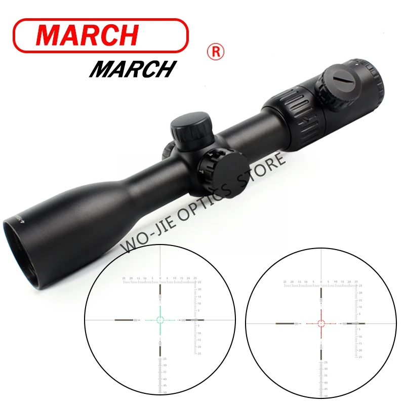 

Hunting Scope Riflescope 4-16X44SFIR Red/green Illuminated Military Optic Sight Sniper Deer Riflescope Scope Mildot