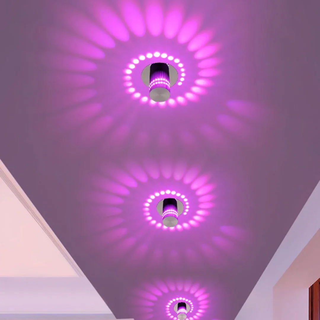 Modern LED Square Ceiling Down Light Living Room Bedroom Lamp Fixtures Lighting