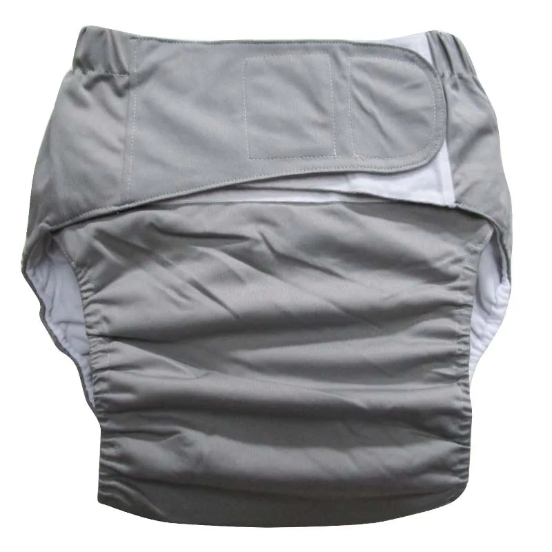 Reusable adult diaper Super large for old people and disabled, size adjustable TPU coat Waterproof  Incontinence Pants undewear 3