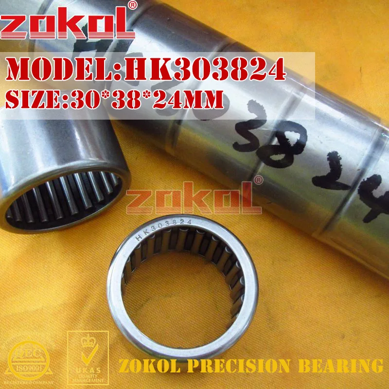 

5Pcs/Lot HK303824 Needle Roller Bearing 30*38*24 ZOKOL