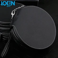 Высокое качество 1 шт. pu кожаный водонепроницаемый 20 диск на молнии CD держатель Карманный DVD чехол сумка для хранения DJ чехол белый черный для дома автомобиля
