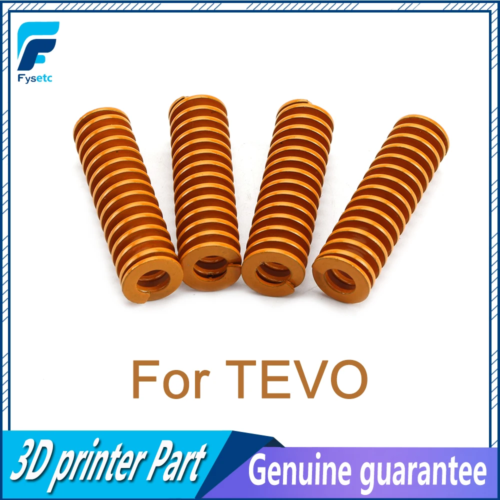 

High Elasticity 3D Printer Parts Spring Imported Length 35mm OD 10mm For Heated Bed TEVO TarantulaSeries 3D Printer