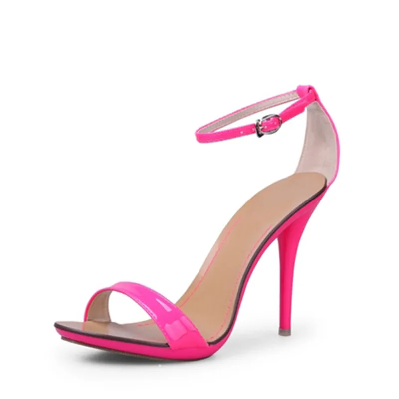BEYARNE/Новое поступление; модные 7 видов цветов женские классические танцевальные босоножки на высоком каблуке с Т-образным ремешком; вечерние свадебные туфли; ; - Цвет: Розовый