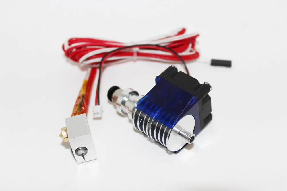 

3D printer Lite6 Full Kit - 1.75mm Universal 12v or 24v 1.75mm/ 0.3mm/0.4mm/0.5mm remote Filament extruder nozzle with FAN