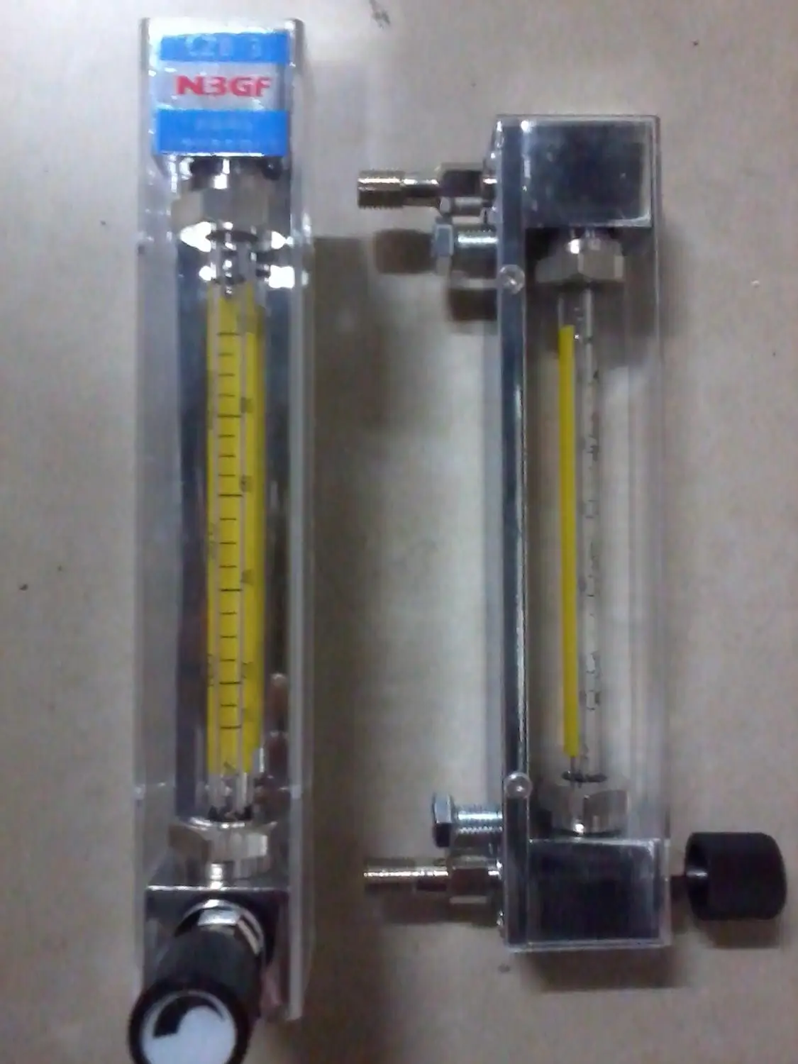 Glass rotor flow meter 10 100ml/min LZB 2/3 water / liquid flow meter