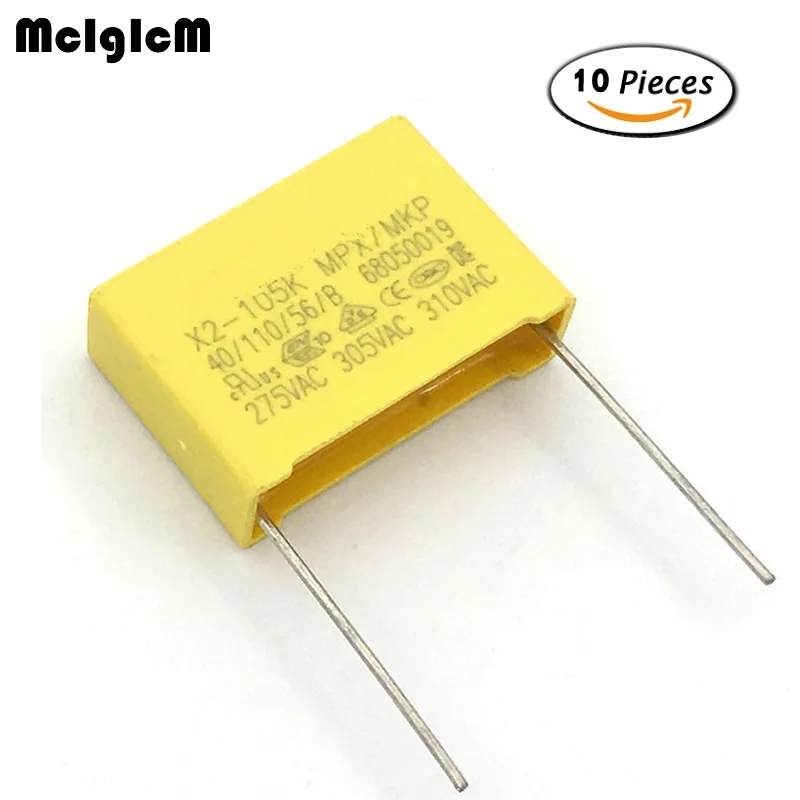 A024 10pcs capacitor X2 capacitor 275VAC Pitch 22.5mm X2 Polypropylene