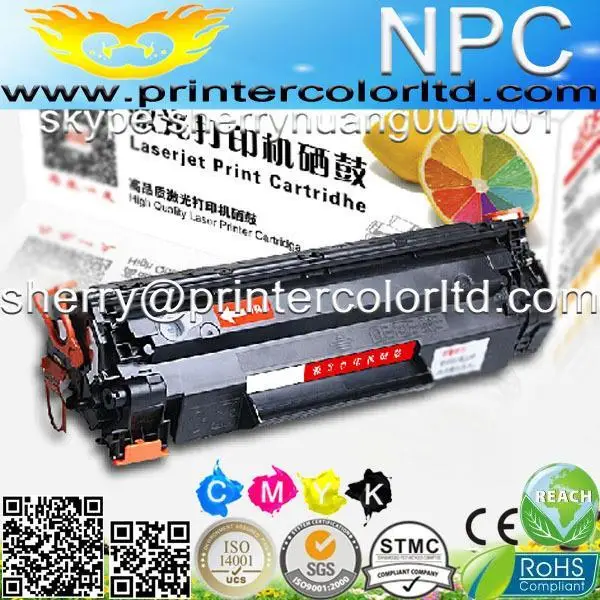 

toner  FOR Canon SENSYS LBP6030 w LaserJet 1218 Nfs  Pro M-1212Nf MFP laser reset universal CARTRIDGE -free shipping