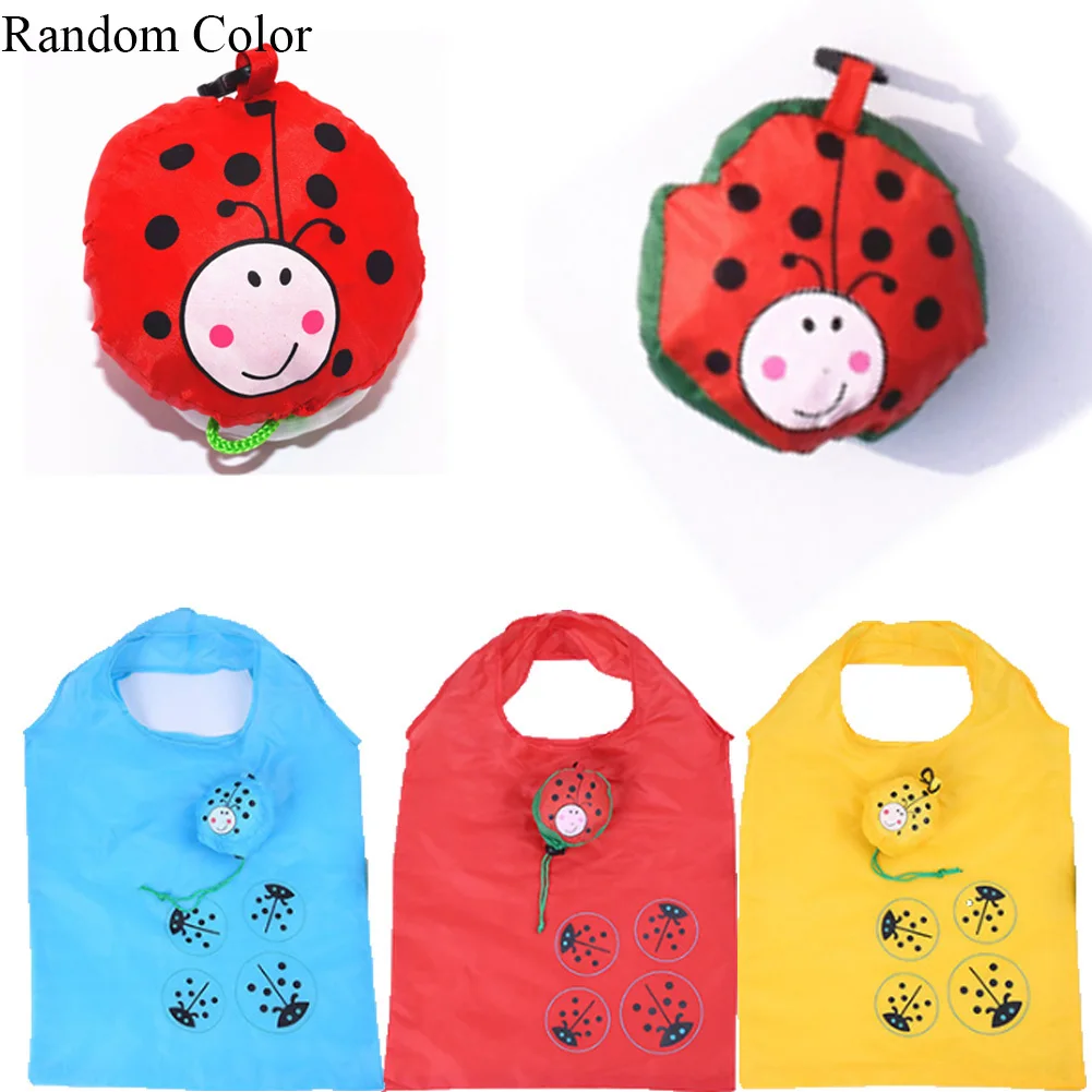 1Pc Cute Travel Foldable Shopping Bag Summer New Fashion Grocery Reusable Shopping Bag Animal Fruit Print Tote Bag Wholesale 1Pc Cute Travel Foldable Shopping Bag Summer New Fashion Grocery Reusable Shopping Bag Animal Fruit Print Tote Bag Wholesale