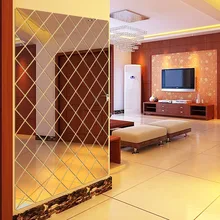 2017 New Product DIY LOVE 3D Stickers Mirror Sticker Home Livingroom Decoration SL