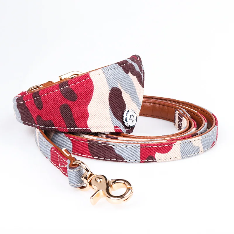 

PU Leather Dog Collar Dogs Leash Chain Fashion Printed Style Pets Supplies Cat Puppy Collars Pitbull Perro Chihuahua Pet Leashes