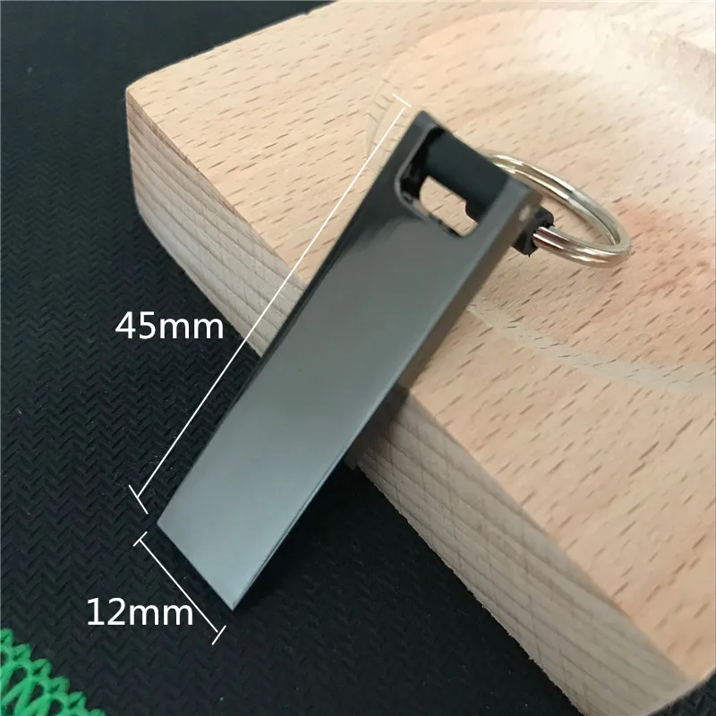 Металлический водонепроницаемый флеш накопитель usb 2 0 с логотипом на заказ 4 ГБ 8 16