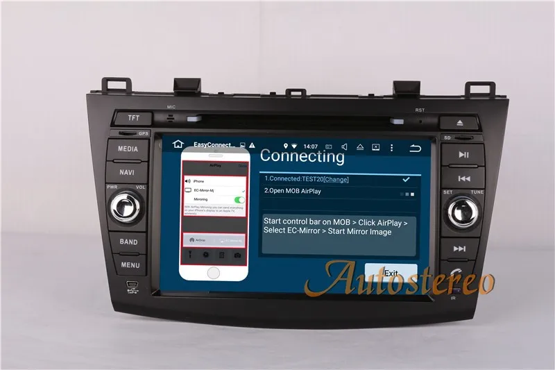 Best 8 Core Android 8.1 RAM 4G ROM 32GB 2Din Car GPS Navigation DVD Player Unit For Mazda 3 Axela 2009-2013 Free map and camera 19