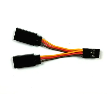 

free shipping 10pcs/lot Servo Y Splitter Cable Extension Cable 7cm for RC Models