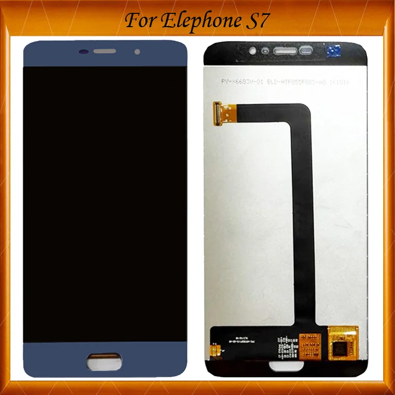 5 дюймов 100% оригинал для Elephone S7 LCD в мобильном телефоне ЖК-дисплей + кодирующий