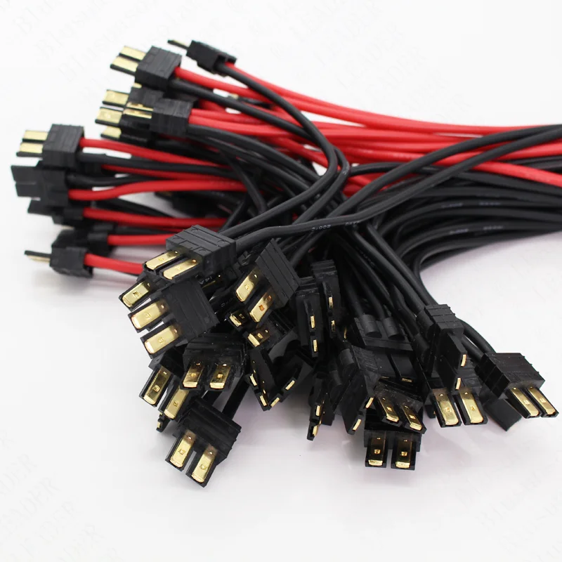 200 шт./лот 25 см 14 AWG кабель 4 0 мм Высокое качество разъем типа &quotбанан&quot к TRX
