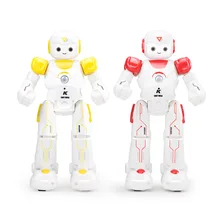 JJRC RC робот игрушки танец грех светодиодный светильник мигает интеллектуальная программа Детский Рождественский подарок Playmate один клик демонстрационный парад