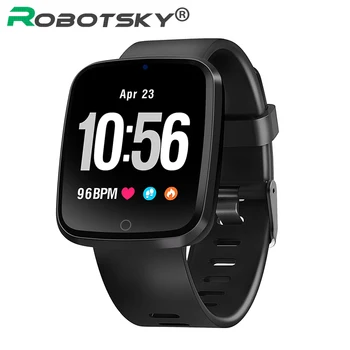 

V6 Smart Band Color screen Waterproof Heart Rate Fitness Bracelet Blood pressure oxygen monitor Smartwatch PK F8 Y7 V11 Watch