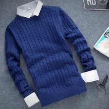 12 Colors  High Quality Men Pullover 2016 New Fashion Round Collar, Winter Sweater Men's Brand Pullovers Casual Sweater S-3XL