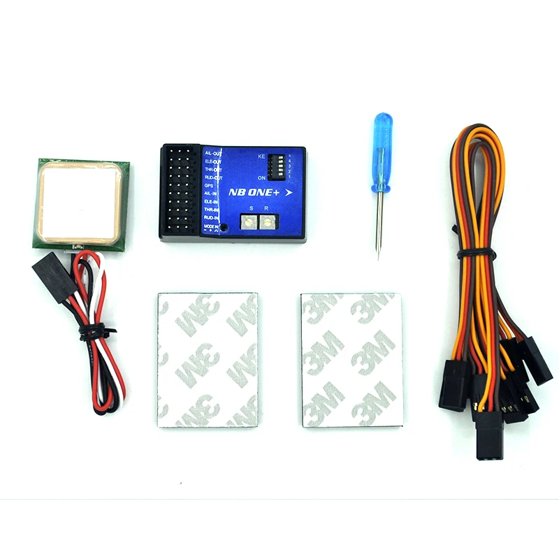 

Advanced version NB One+ 32 Bit Flight Controller Built-in 6-Axis Gyro With GPS for FPV RC Fixed wing