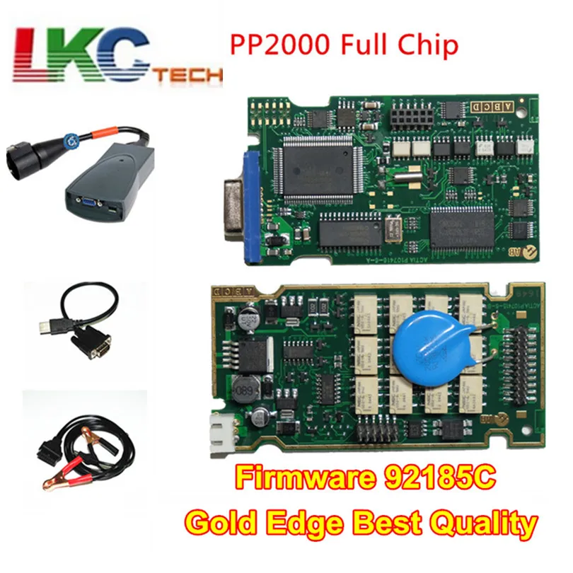 2018 Full Chips Lexia3 PP2000 A Quality PCB Board With Diagbox V7 83 Lexia 3 Firmware
