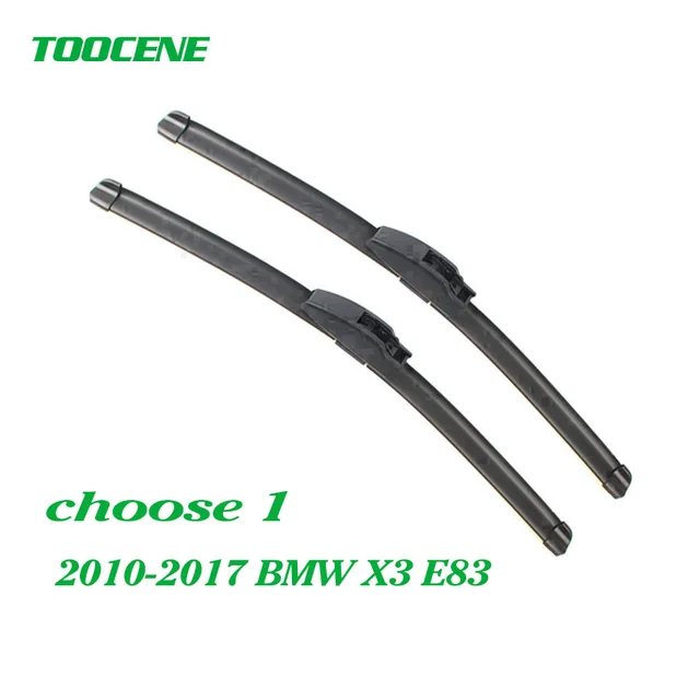 Toocene windshield Wiper Blades for BMW X3 E83 / F25 2003 2017 front